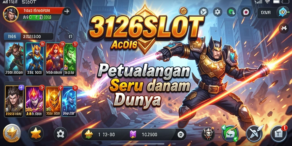 Tampilan gameplay penuh aksi 3126SLOT yang memukau.