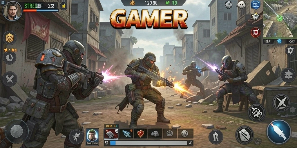 Abadikan momen seru dalam pertempuran strategi GAMERP.