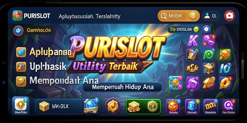 Tampilan antarmuka aplikasi PURISLOT yang user-friendly dan fungsional.