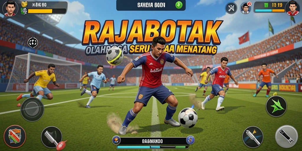 Gameplay seru dan kompetitif di RAJABOTAK.