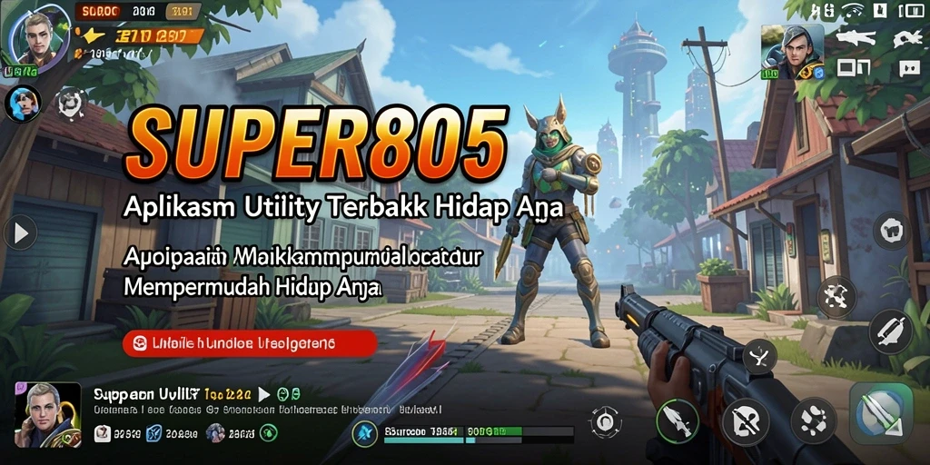 Tampilan aplikasi SUPER805 yang memudahkan pengelolaan tugas sehari-hari.